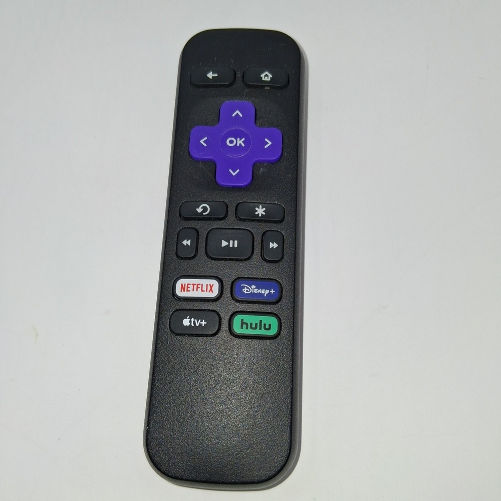 GENUINE ROKU RC-ALIR STREAMING MEDIA REMOTE NETFLIX/HULU/DISNEY/APPLE